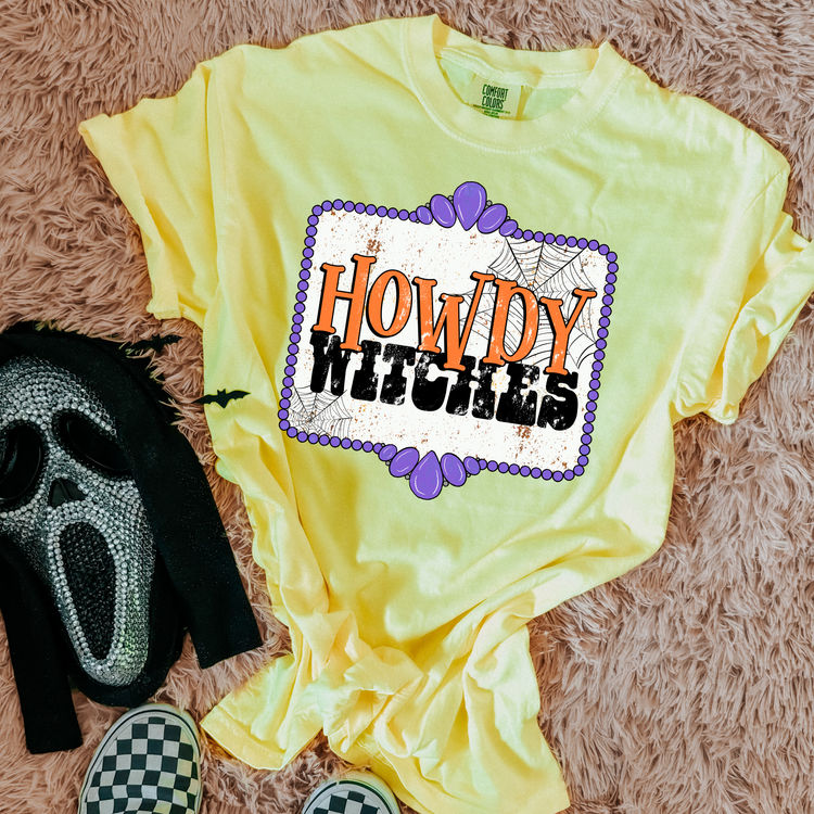 Howdy Witches Comfort Colors Graphic Tee