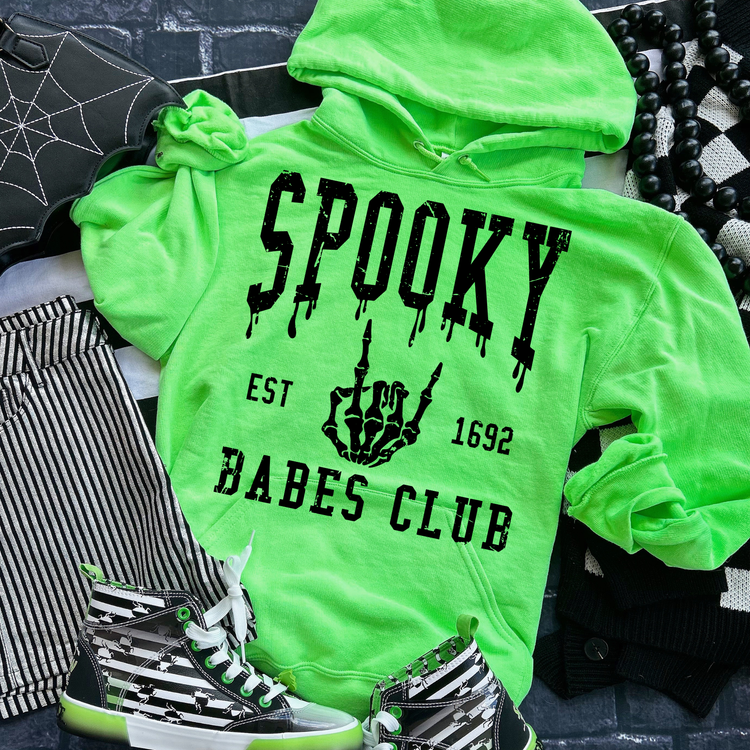 Spooky Babes Club Halloween Hoodie