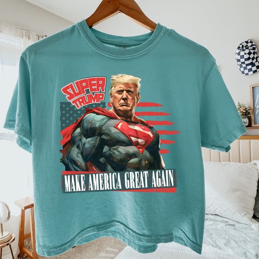 Super Trump Comfort Colors Graphic Tee