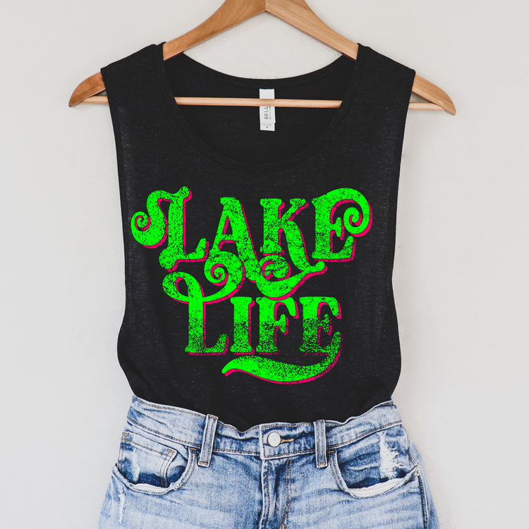 Lake Life Summer Tank Top