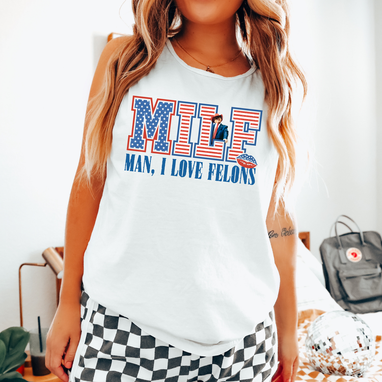 MILF Comfort Colors Tank Top