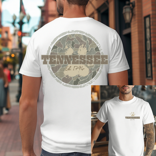 Tennessee Mens Football Graphic Tee