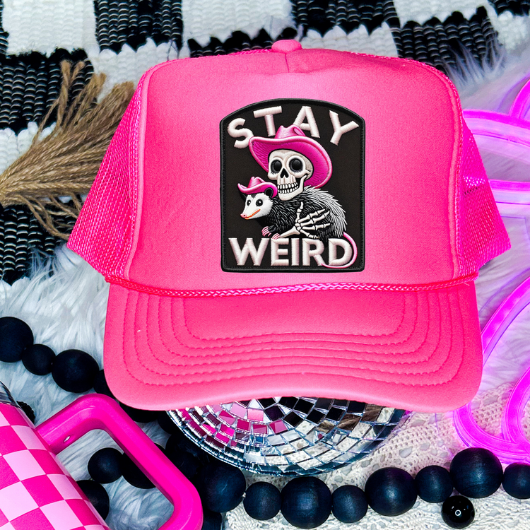 Stay Weird Otto Trucker Hat