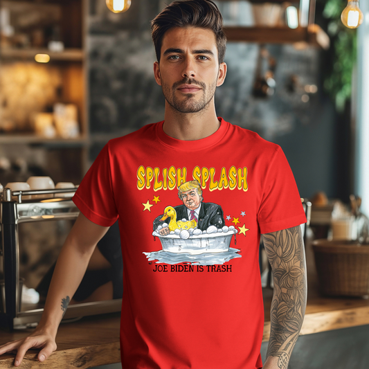 Splish Splash Political Graphic Tee