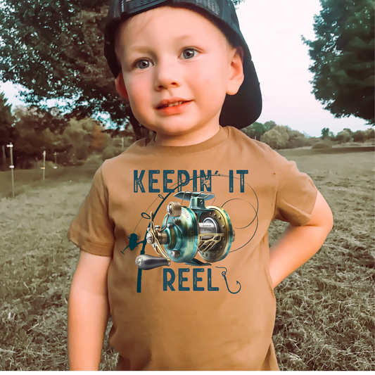 Kids Keepin' It Reel Graphic Tee