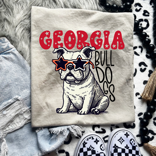 Georgia Bulldogs Football Graphic Tee