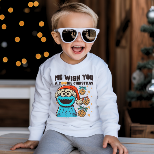 We Wish You A Cookie Christmas Long Sleeve Tee