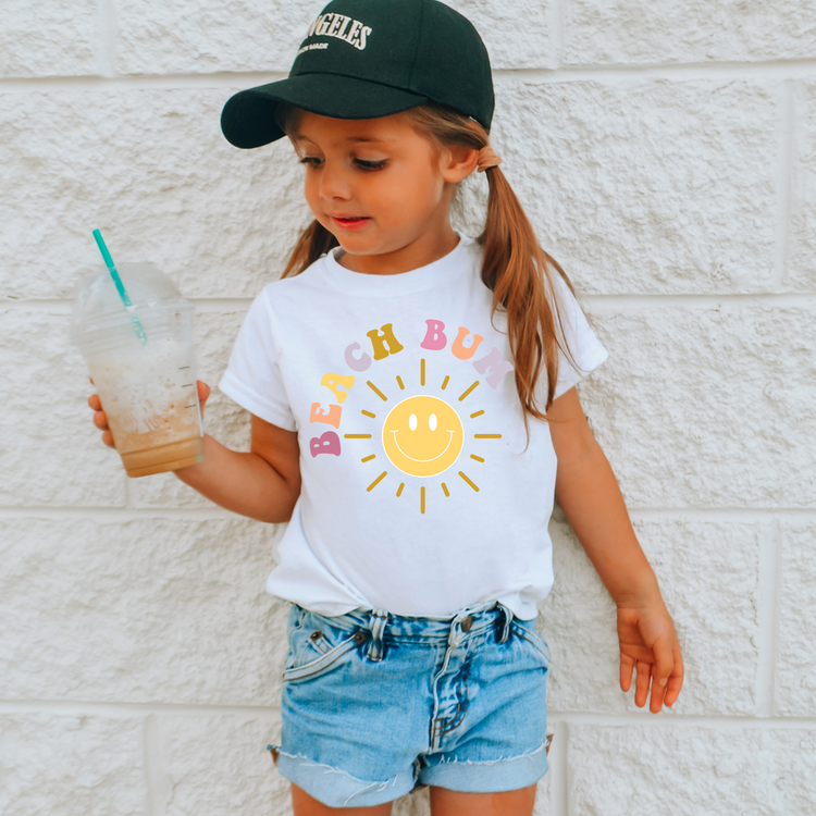 Beach Bum Sunshine Summer Graphic Tee