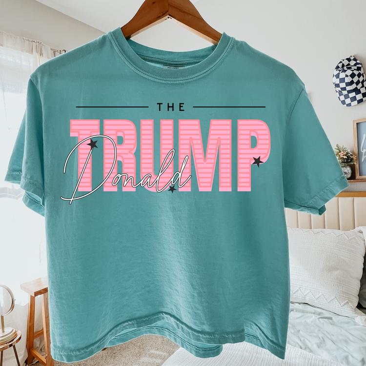 The Trump Pink Comfort Colors Graphic Tee