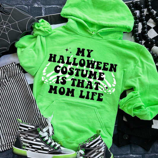 Halloween Costume Is Mom Life Halloween Hoodie