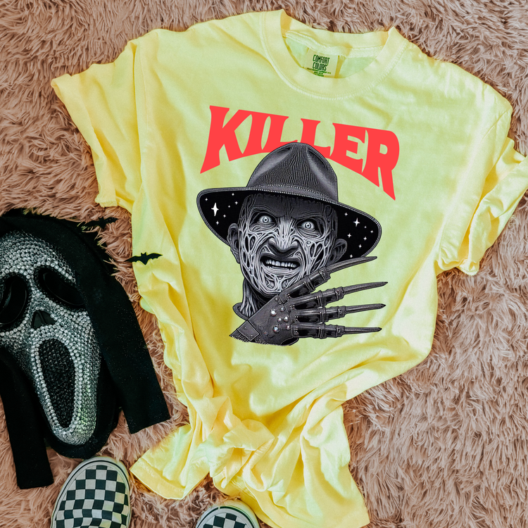 Killer Freddy Comfort Colors Graphic Tee