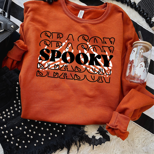 Spooky Season Skeleton Hands Halloween Sweatshirt