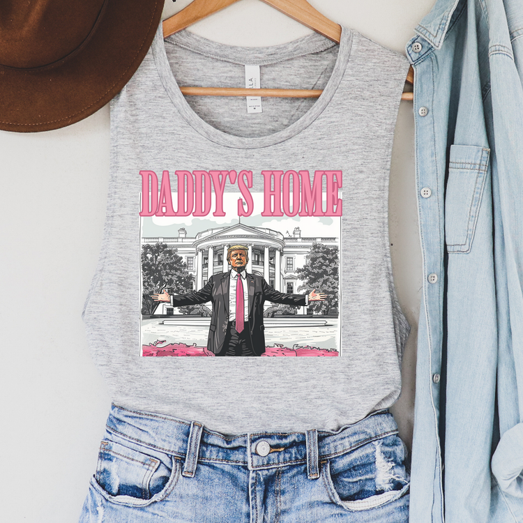 Daddys Home Political Tank Top