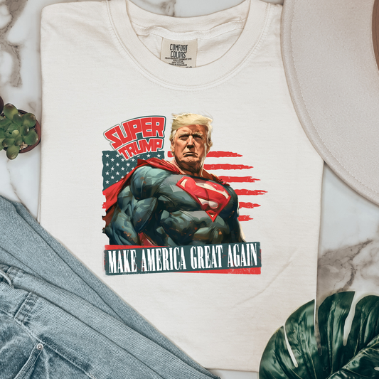 Super Trump Comfort Colors Graphic Tee