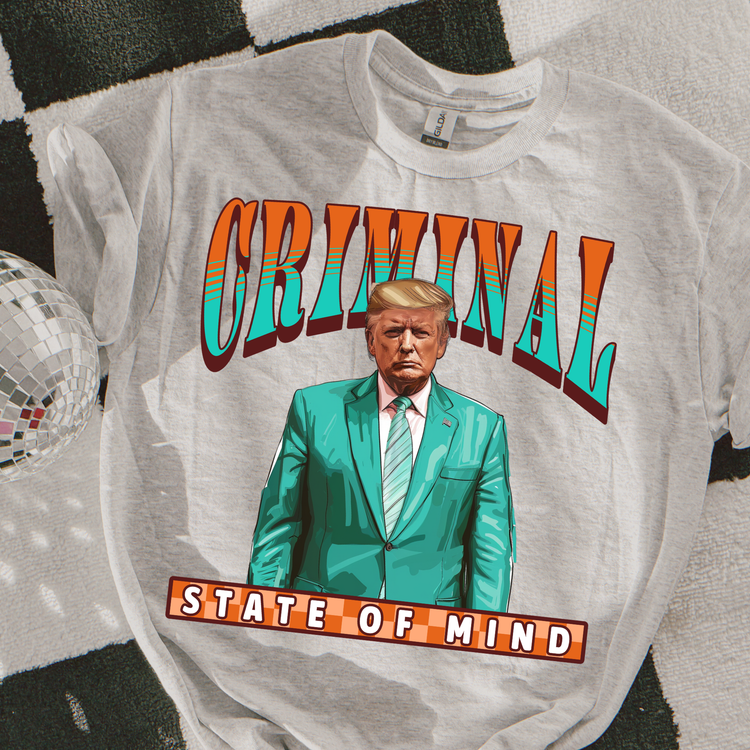 Criminal State Of Mind Graphic Tee