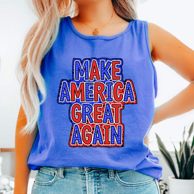 Make America Great Again Comfort Colors Tank Top