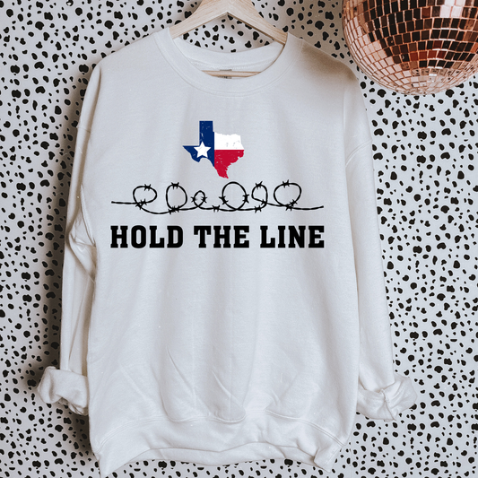 Hold The Line Political Sweatshirt