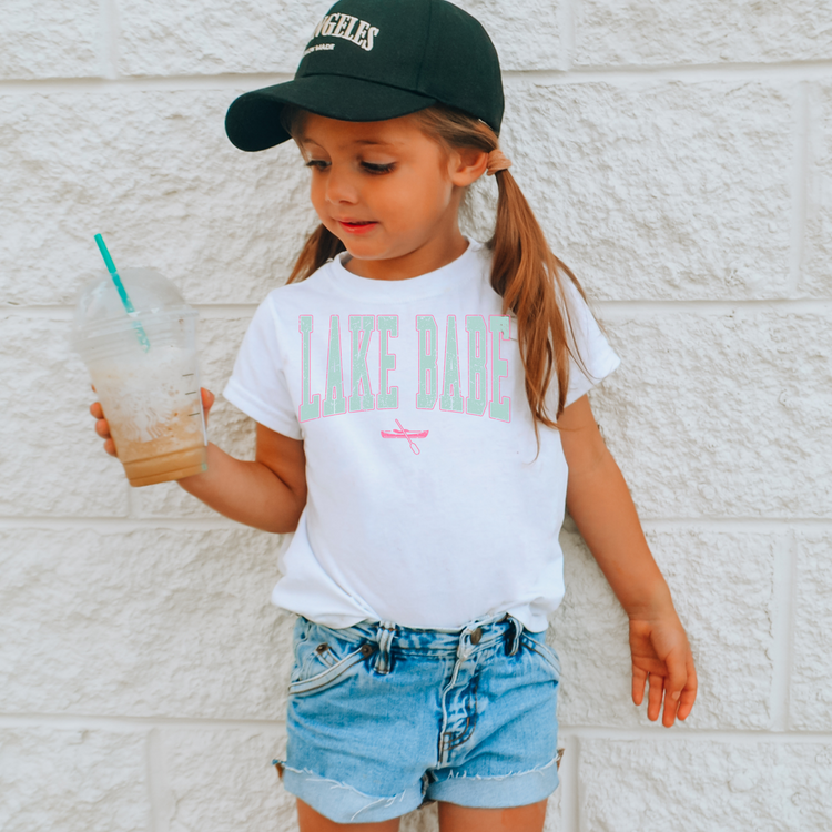 Lake Babe Kids Summer Graphic Tee