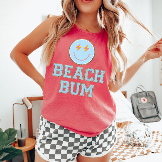 Beach Bum Comfort Colors Tank Top