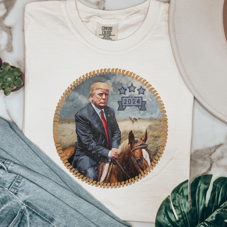 Trump Horse Comfort Colors Graphic Tee