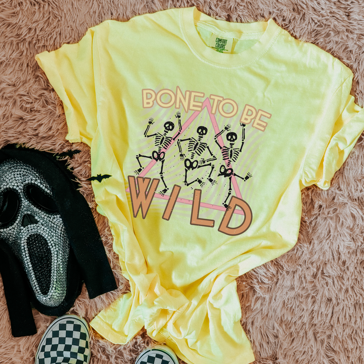 Bone To Be Wild Comfort Colors Graphic Tee