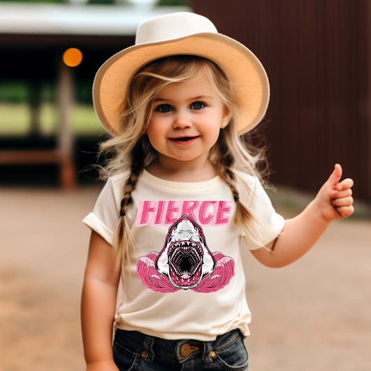 Fierce Shark Kids Summer Graphic Tee