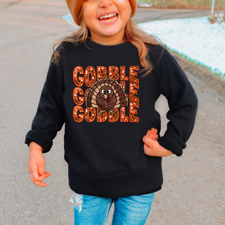 Gobble Gobble Kids Sweatshirt