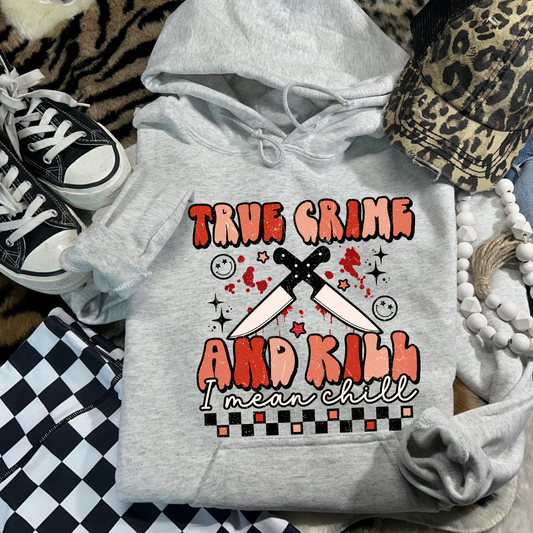 True Crime Halloween Hoodie