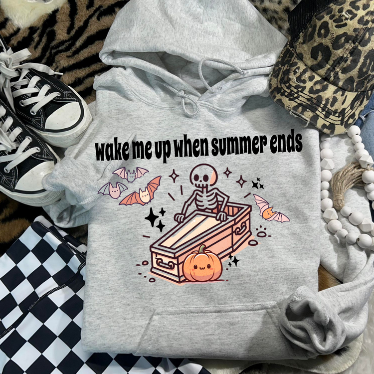 Wake Me Up When Summer Ends Halloween Hoodie