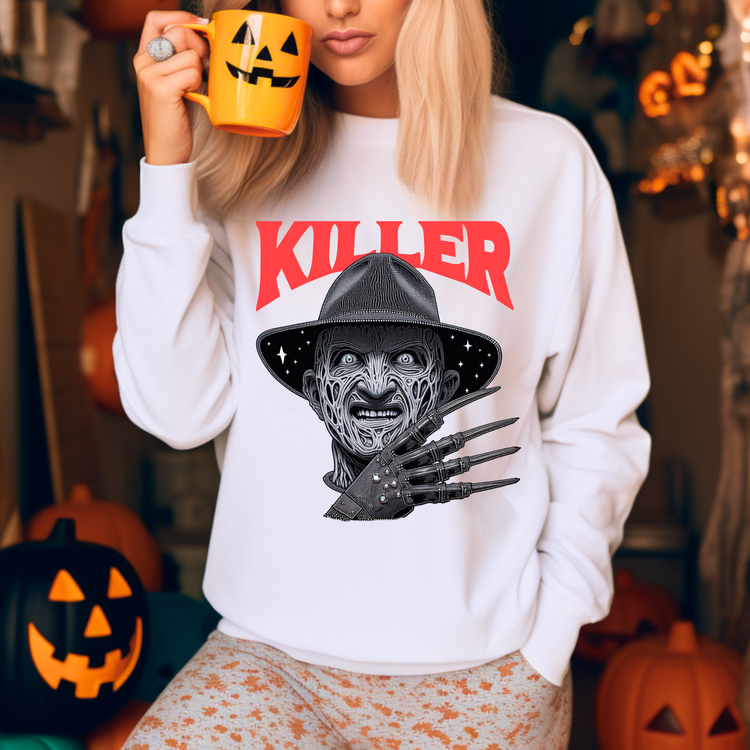 Killer Freddy Halloween Sweatshirt