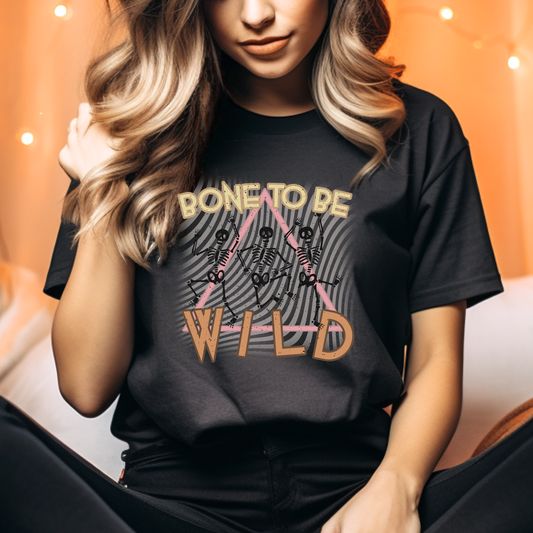 Bone To Be Wild Adult Graphic Tee