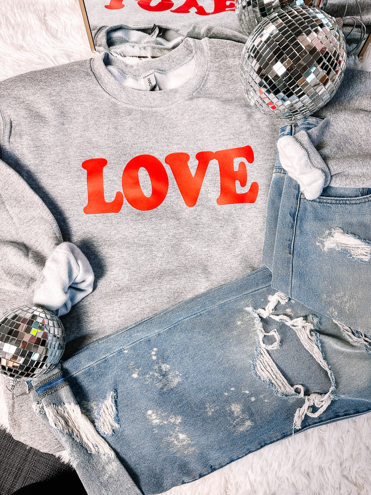 Love Valentines Sweatshirt