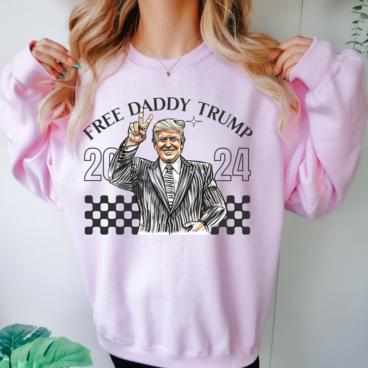 Free Daddy Trump Political Sweatshirt