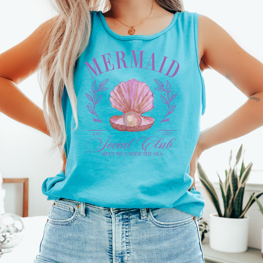 Mermaid Comfort Colors Tank Top