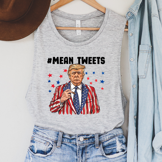 Mean Tweets Political Tank Top