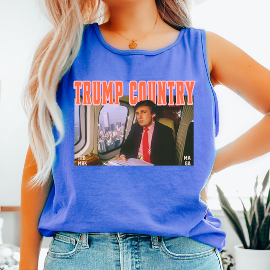 Trump Country Comfort Colors Tank Top