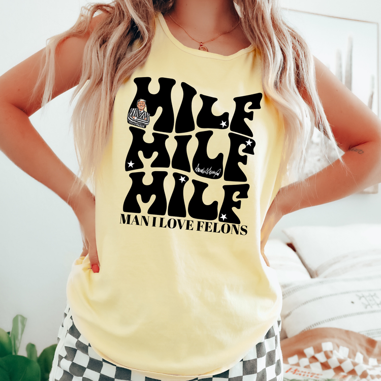 MILF Comfort Colors Tank Top