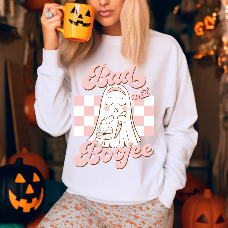 Bad And Boogie Halloween Sweatshirt