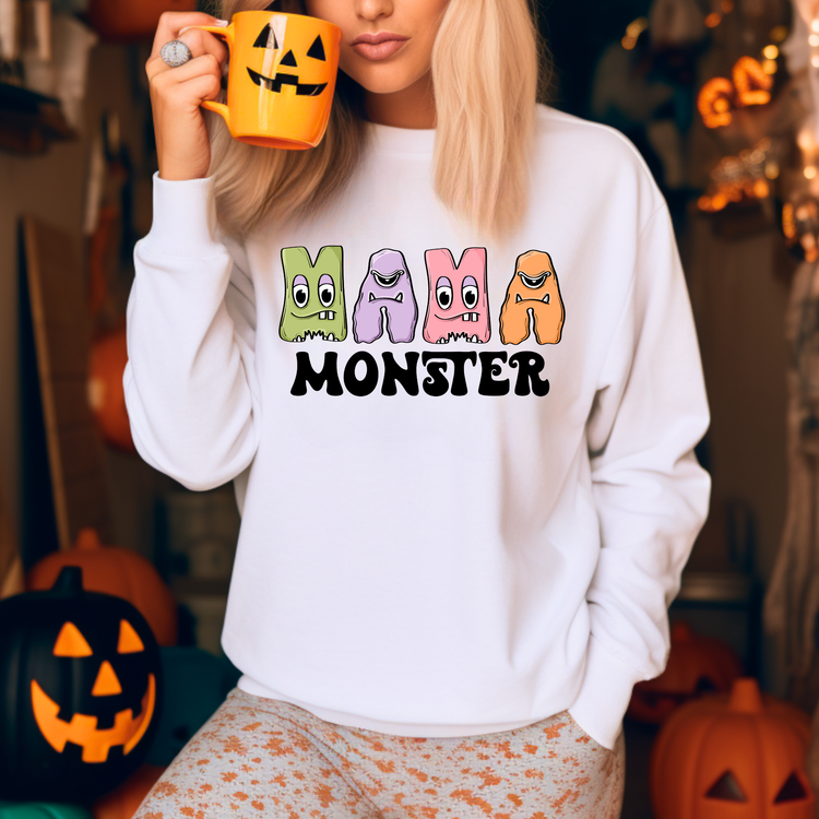 MAMA Monster Halloween Sweatshirt