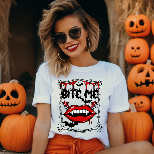 Bite Me Adult Graphic Tee