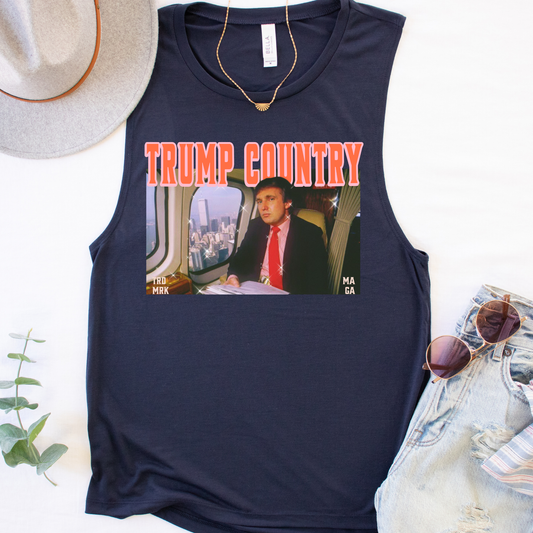 Trump Country Political Tank Top