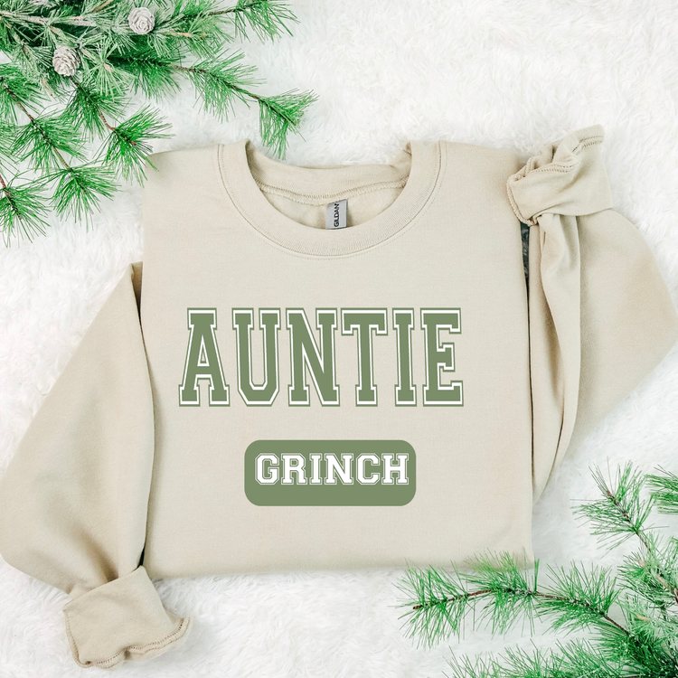 Auntie (G)rinch Christmas Sweatshirt