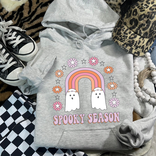 Spooky Season Rainbow Halloween Hoodie