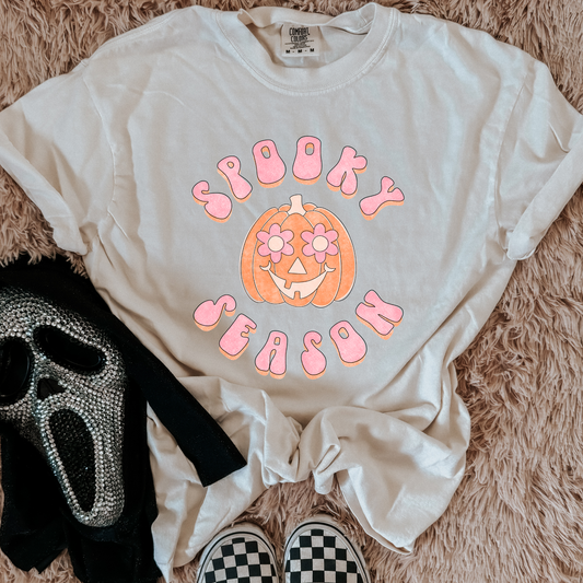 Spooky Season Comfort Colors Graphic Tee