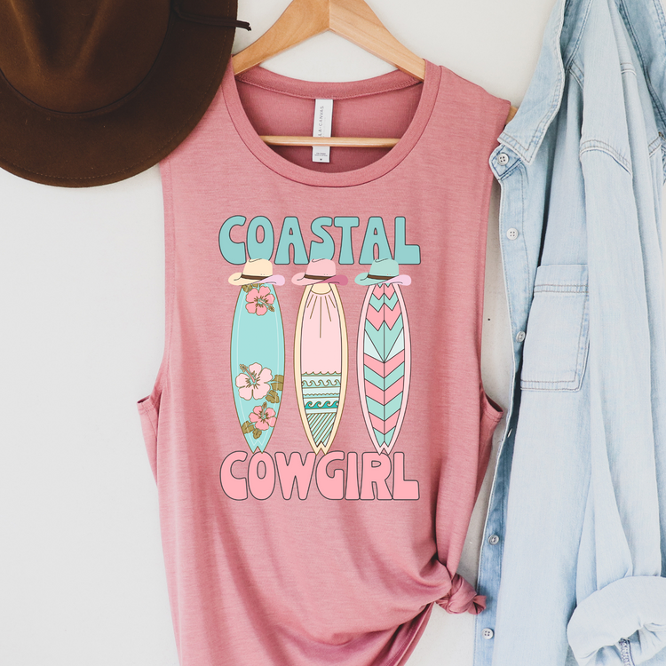 Coastal Cowgirl Summer Tank Top