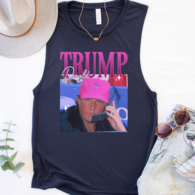 Retro Trump Political Tank Top