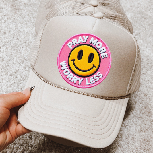 Pray More Worry Less Otto Trucker Hat