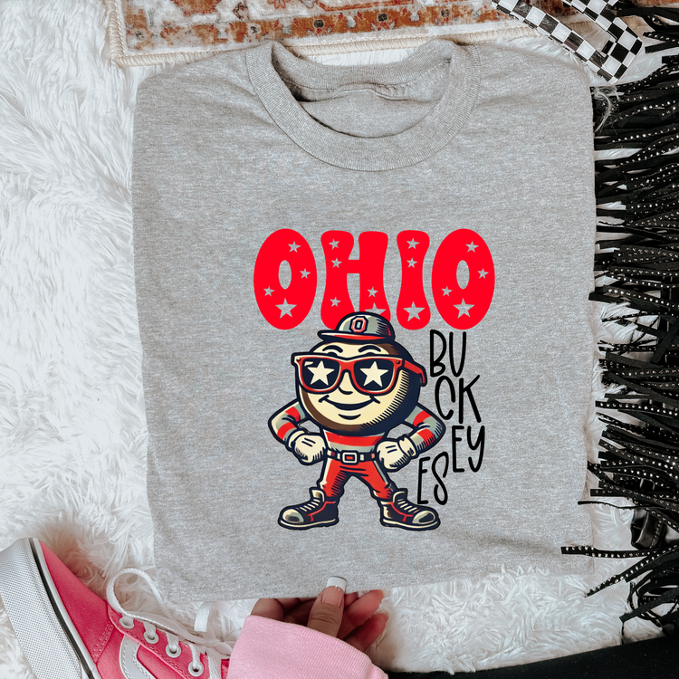 Ohio Buckeye Football Graphic Tee