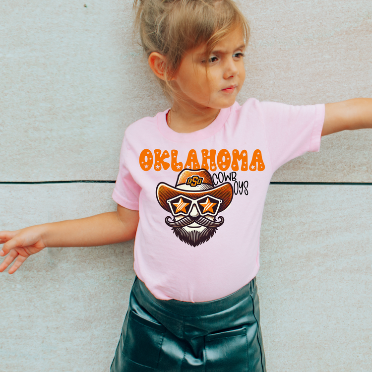 Oklahoma Cowboys Kids Graphic Tee