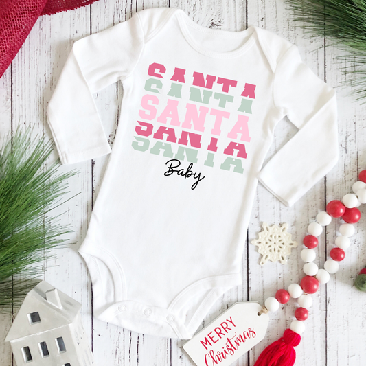 Santa Baby Christmas Onesie